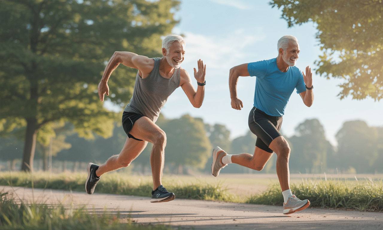 ani sprint, ani maraton: odkryj najlepszą formę aktywności fizycznej dla osób po 50. roku życia według najnowszych badań naukowych.